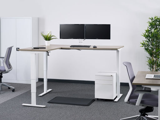 Advance Height Adjustable Corner Desk