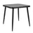 Café 4 Leg Table - Vintage Black - 75x75cm