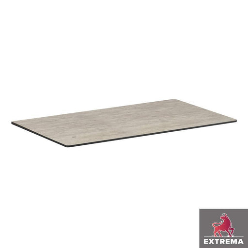 Extrema Table Top - Cool Cement Textured - 119cm x 69cm (Rect)