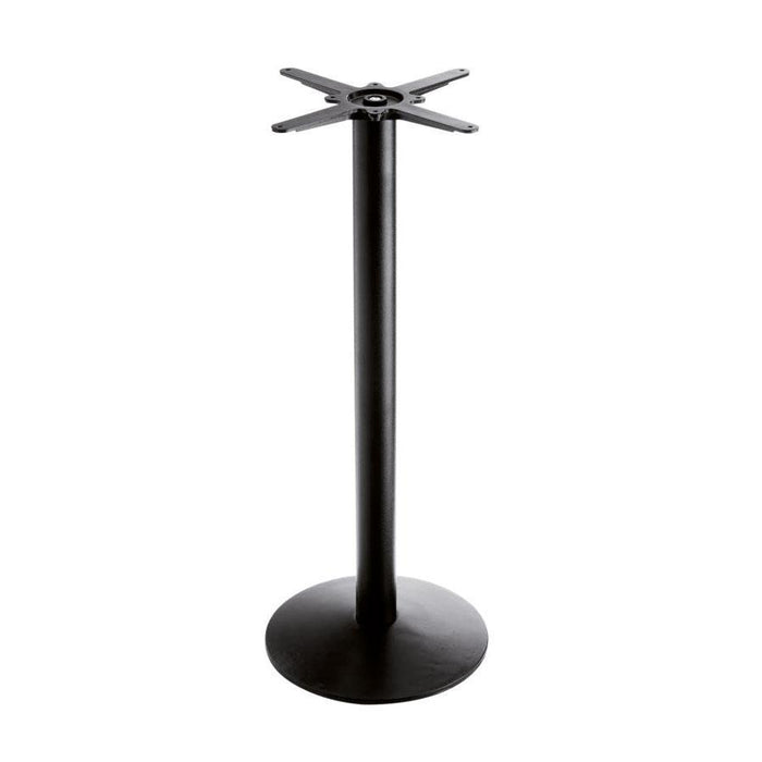 Houston - Cast Iron Small Round Poseur Table Base (Max Top Size: 75cm dia or 70cm x 70cm)