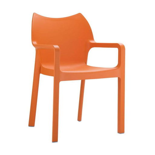 Peak Arm Chair - Orange