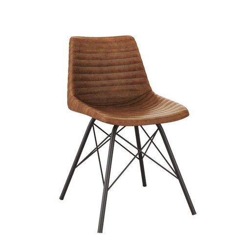 Remy Side Chair - Uph In Vintage Tan
