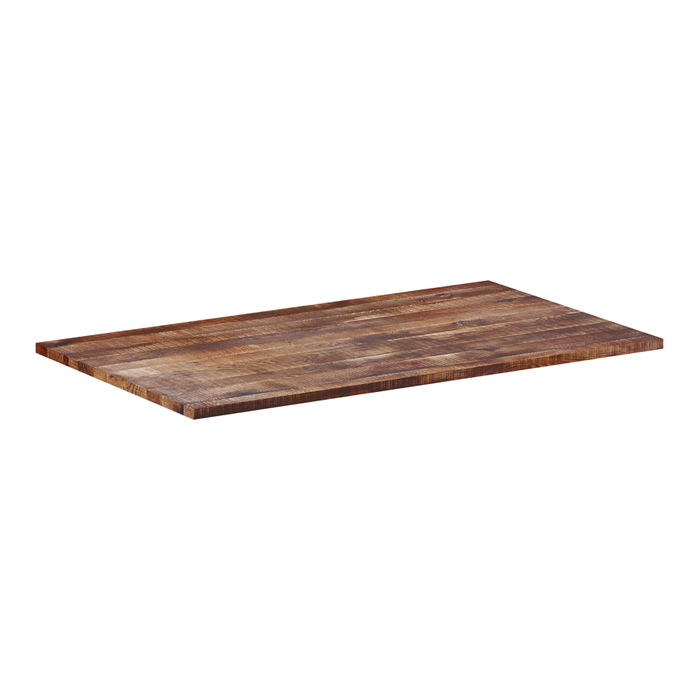 Rustic Solid Oak Table Top - 1200x700x23mm