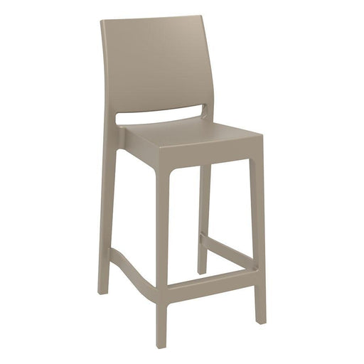 Spice Mid Height Bar Stool - Taupe