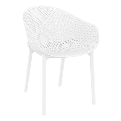 Sky Arm Chair - White