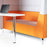 Alban Four Person Covered Meeting Booth