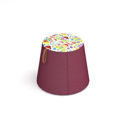 Bop Placeable Shade Stool With Castors