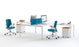 Shared Return Desk for Vital Bench Desks